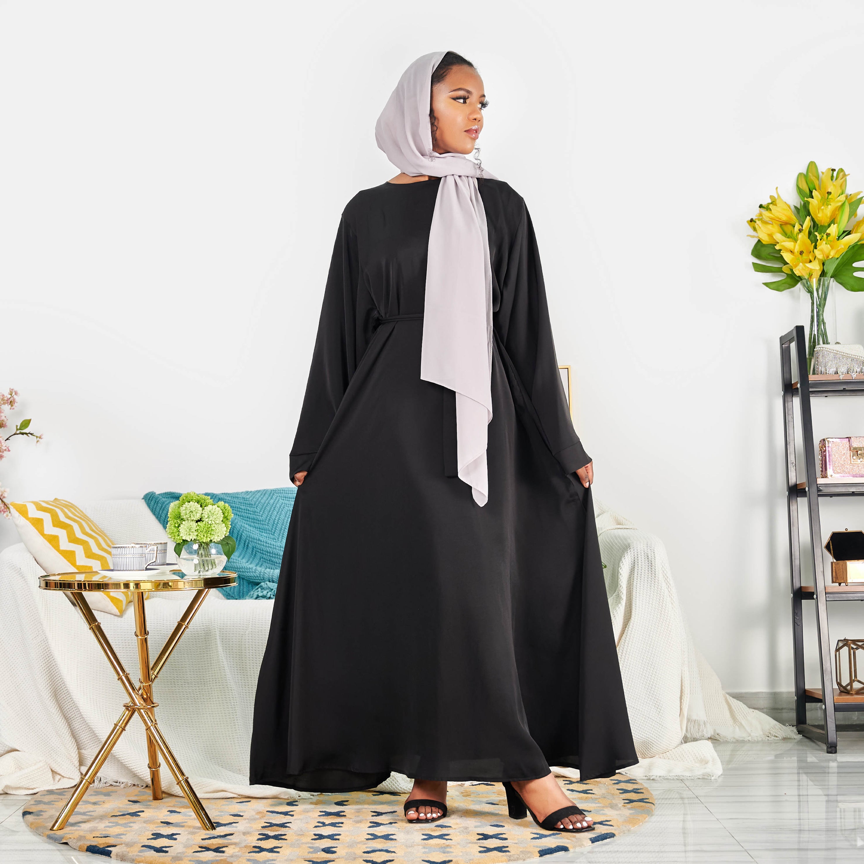 Black abaya clearance